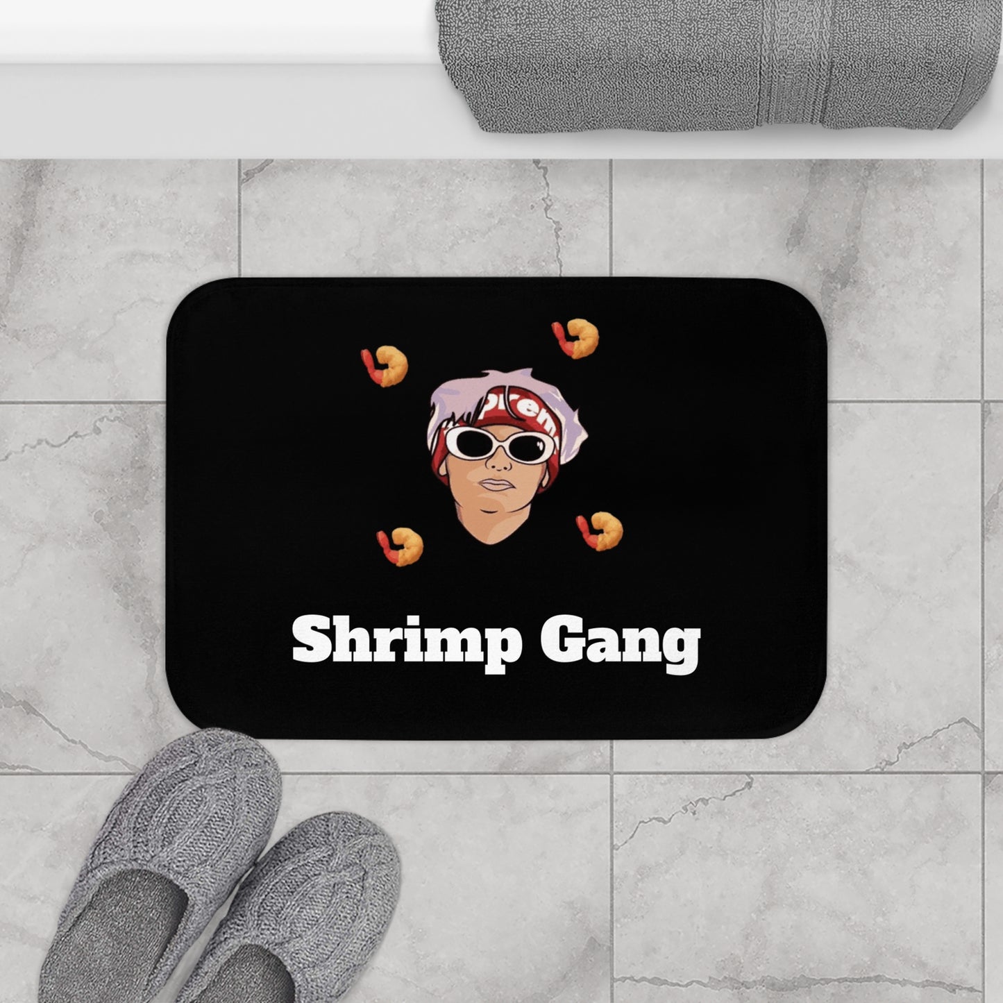 Supreme Patty Shrimp Gang Bath Mat
